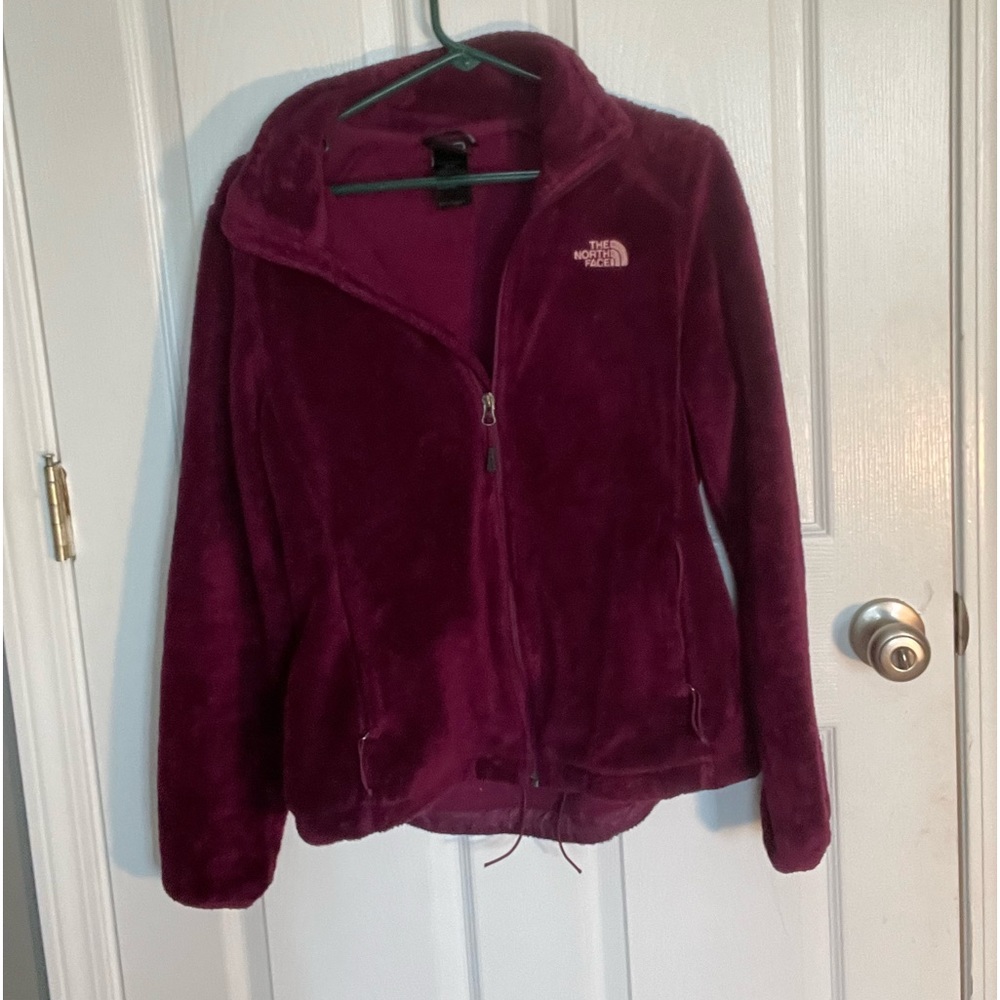North face zip up jacket